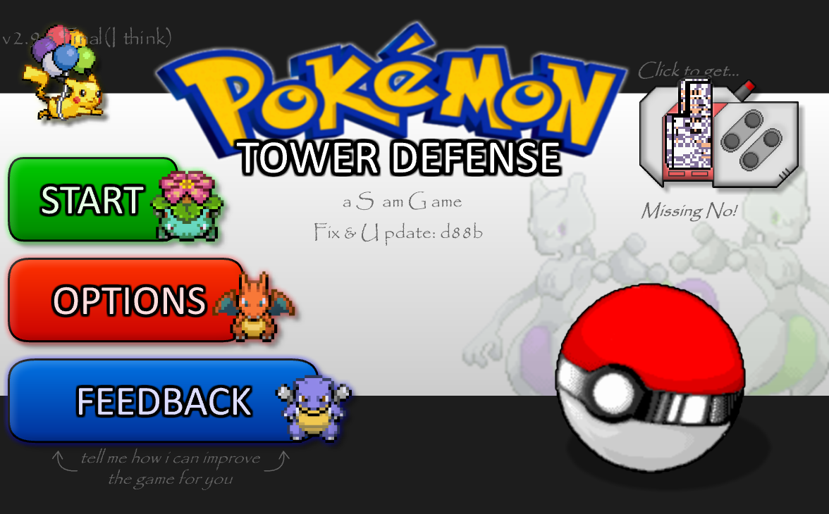 Pokemon Tower Defense 1